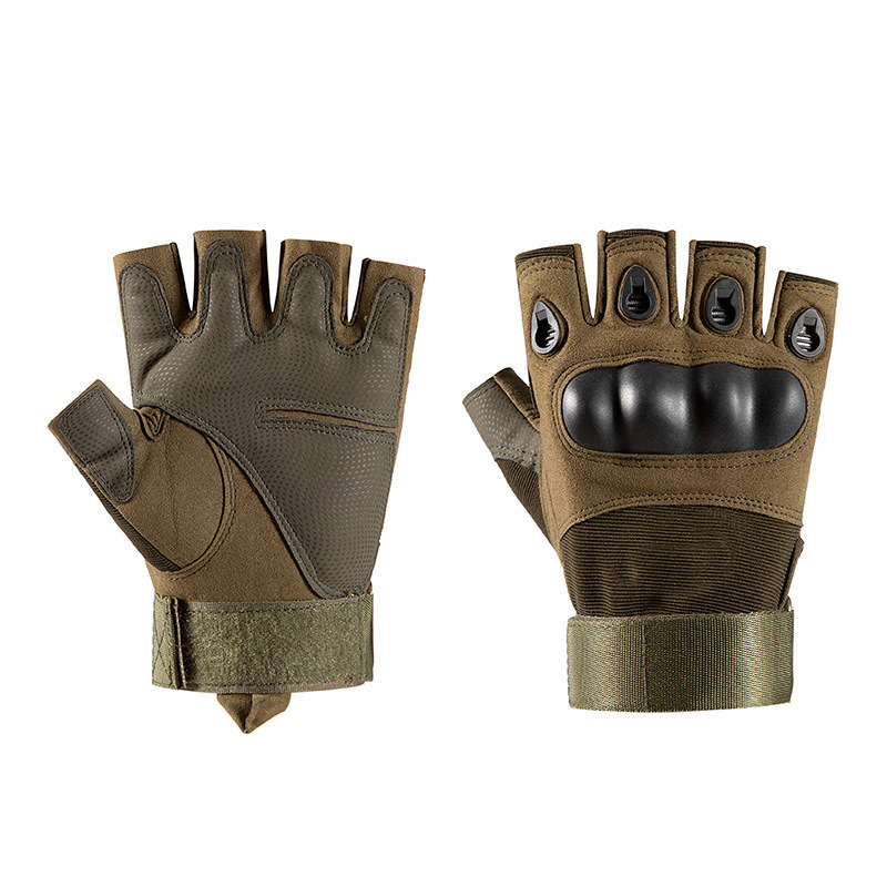 Outdoor Hunting Gloves - ถุงมือยุทธวิธีกลางแจ้งหน้าจอสัมผัสเปลือกแข็งอุปกรณ์ป้องกันกันลื่นสำหรับกีฬาเดินป่าปีนเขาล่าสัตว์ขี่จักรยานรถจักรยานยนต์
