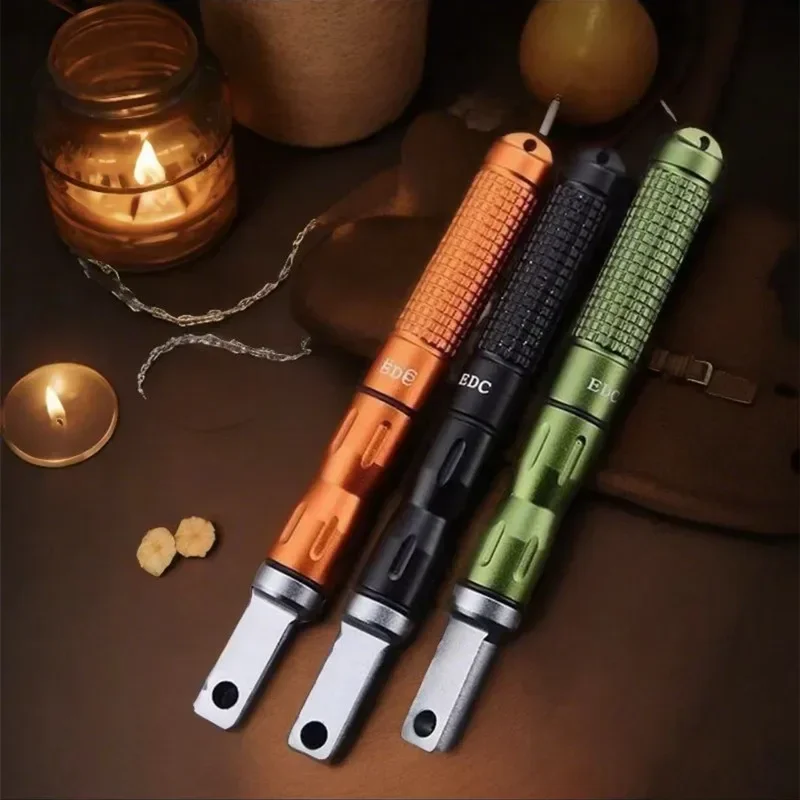 Fire Starter Waterproof - ใหม่ Outdoor Survival กันน้ําไฟแช็กแบบพกพา Adventure Camping