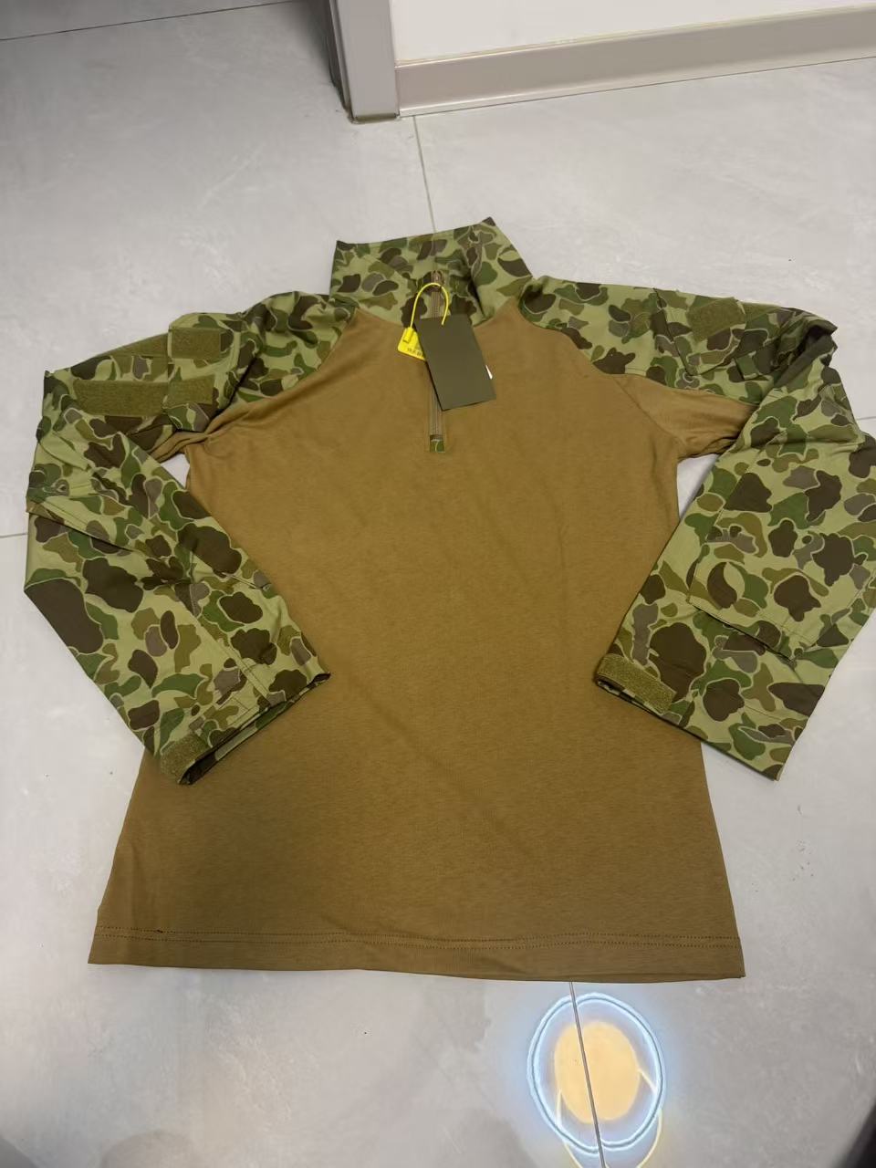 Camouflage Hunting Jacket - ชุดยุทธวิธีกลางแจ้ง G3 แบบฟร็อกสูท ชุดต่อสู้แบบอเมริกัน เสื้อสำหรับล่าเป็ด ลายพรางป่า