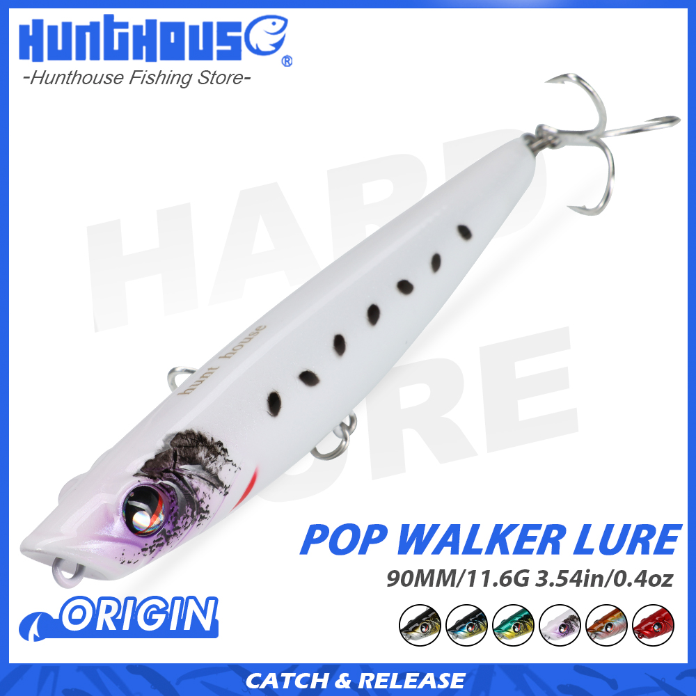 Hunting Quotes - Hunthouse Pop Walker ดินสอตกปลา Lure ลอย
