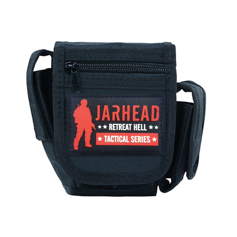 Outdoor Hunting Belt - กระเป๋าอเนกประสงค์ EDC Molle Tactical Pouch สำหรับใส่อุปกรณ์กลางแจ้ง