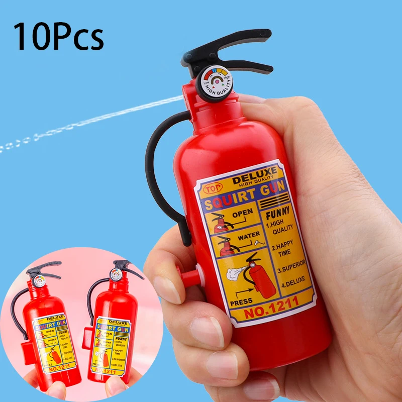 Fire Starter Waterproof - ปืนฉีดน้ำ apar MINI สร้างสรรค์10ชิ้นของเล่นกลางแจ้งฤดูร้อนสำหรับวันเกิดสำหรับเด็กของขวัญปาร์ตี้ฟิลเลอร์พินาต้าถุงใส่สารพัดประโยชน์