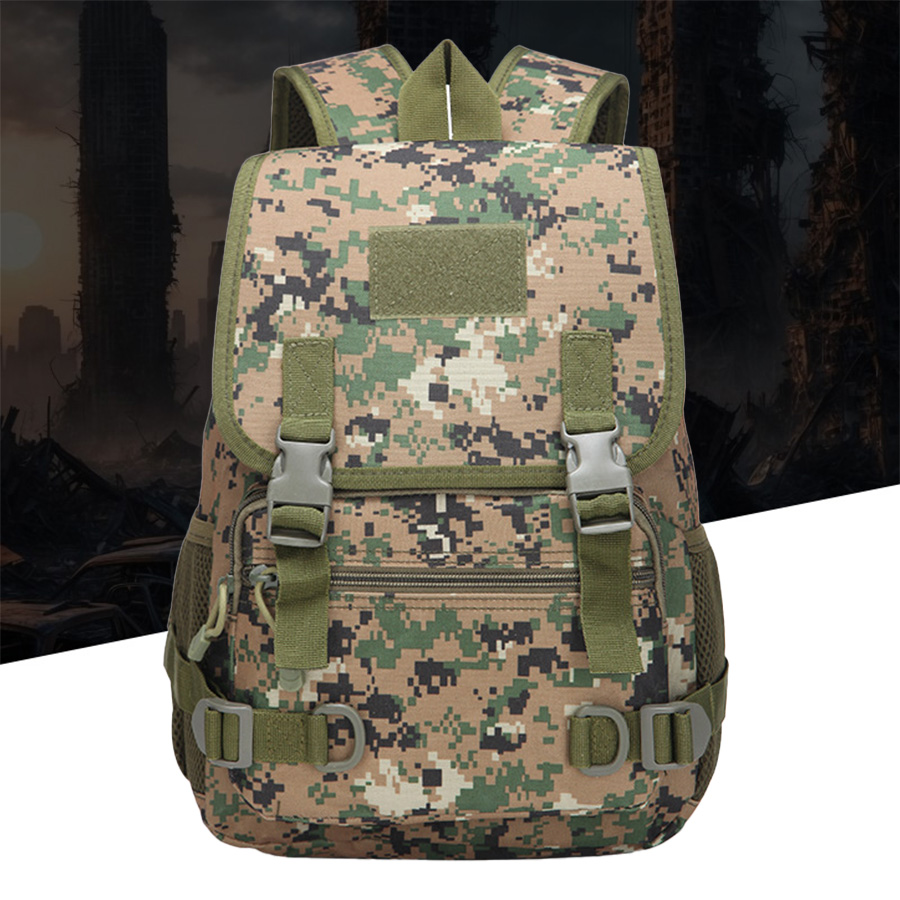 Outdoor Hunting Equipment - กระเป๋าเป้สะพายหลังฝึกทหารของโรงเรียน, กระเป๋าเป้สะพายหลังฝึกการตั้งแคมป์กลางแจ้งสําหรับผู้ที่ชื่นชอบทหาร, กระเป๋าเป้สะพายหลังลายพรางอุปกรณ์ CS จริง
