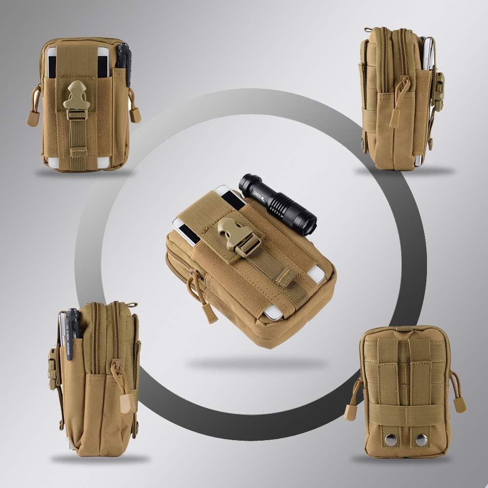 กระเป๋าคาดเอวแบบยุทธวิธี Molle - Outdoor Hunting Belt บทวิจารณ์และราคา