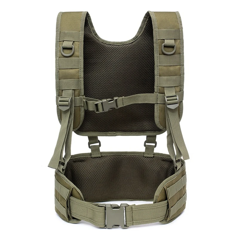 เสื้อกั๊กยุทธวิธีแบบถอดได้ Mol - Outdoor Hunting Belt บทวิจารณ์และราคา