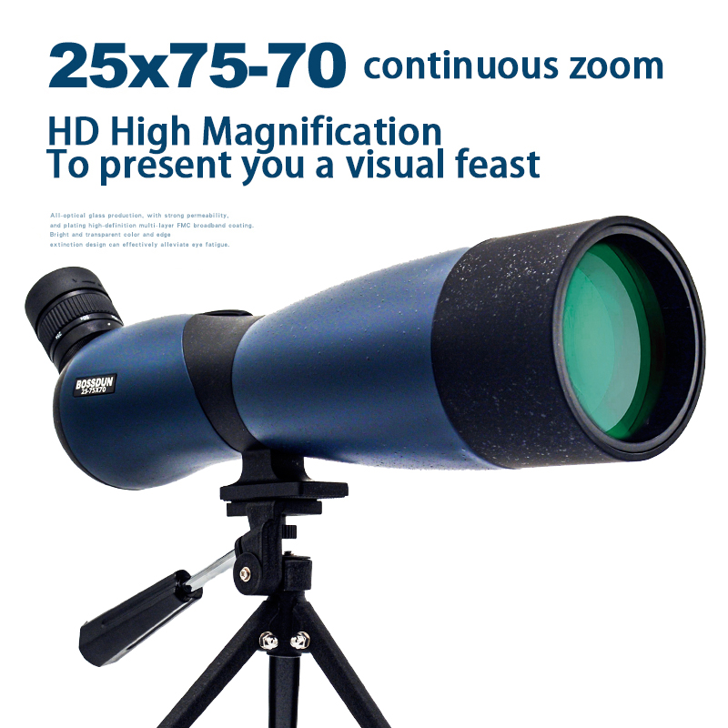 25-75x70 SpottingขอบเขตซูมMono - Outdoor Hunting Equipment บทวิจารณ์และราคา