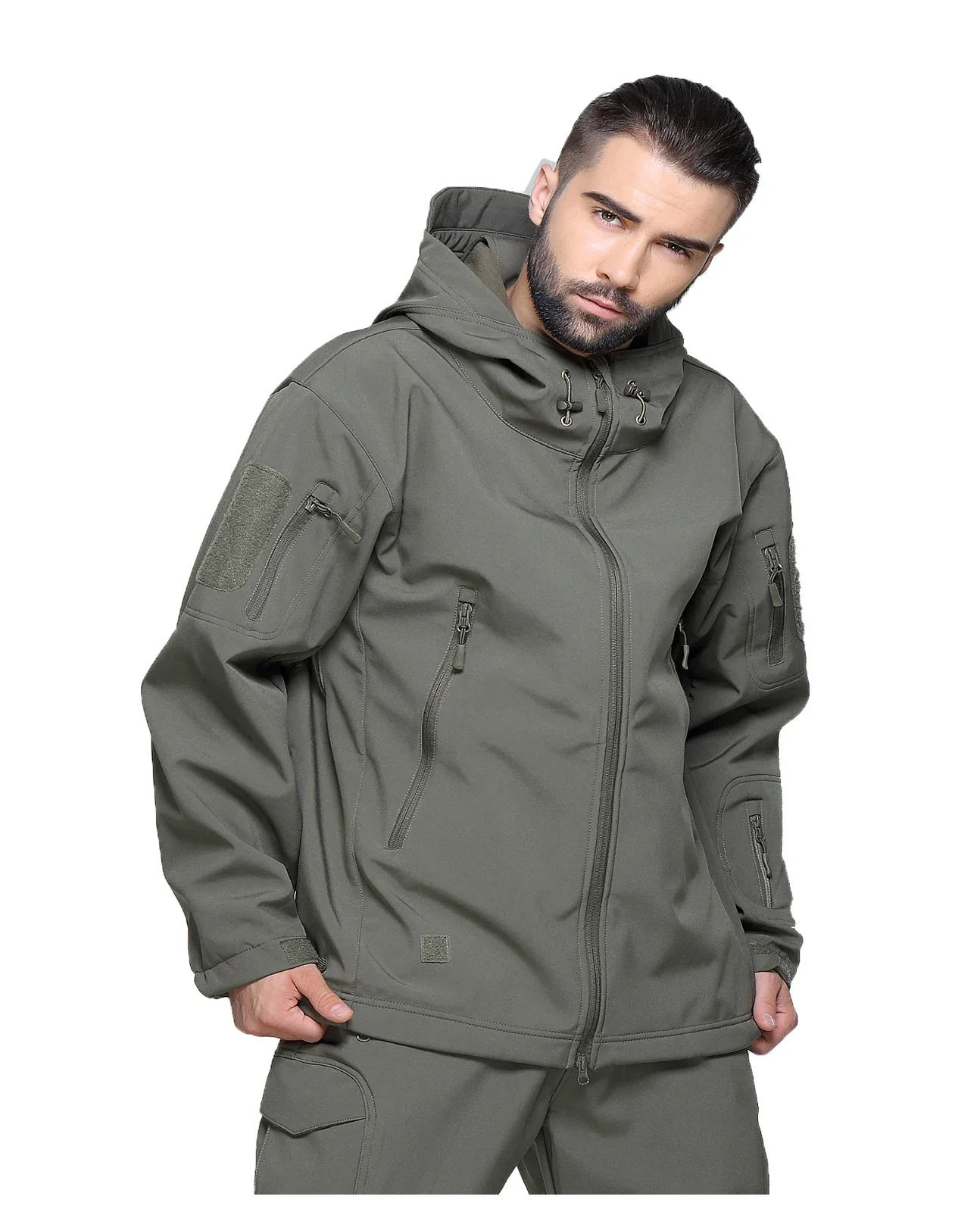 EMR Camouflage Soft Shell Assa - Camouflage Hunting Jacket บทวิจารณ์และราคา