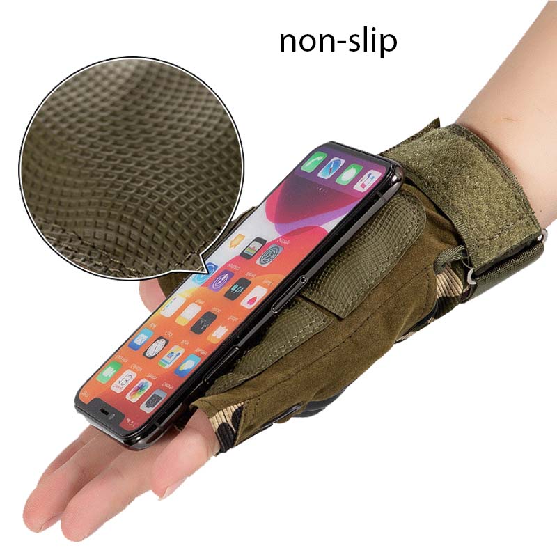 ถุงมือยุทธวิธีกลางแจ้งหน้าจอสั - Outdoor Hunting Gloves บทวิจารณ์และราคา