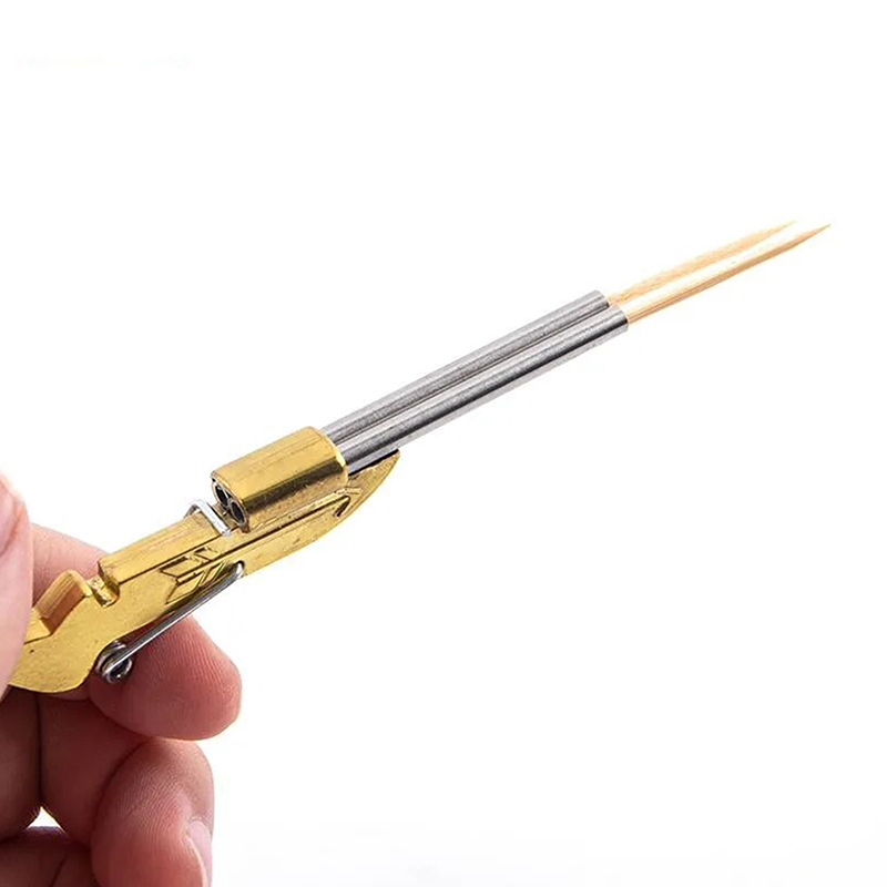 ปืนไม้จิ้มฟันขนาดเล็กของเล่นปื - Outdoor Hunting Gifts บทวิจารณ์และราคา