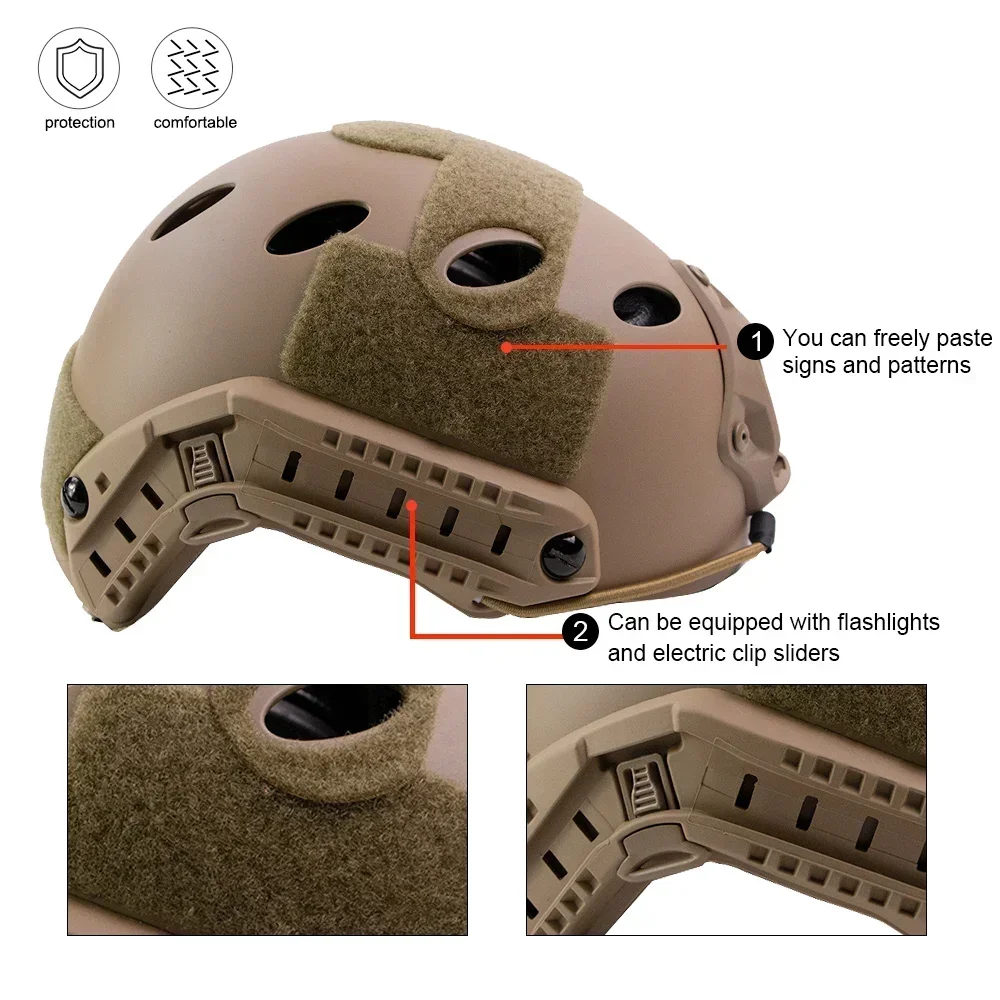 Hilo FAST Riot หมวกกันน็อก Qui - Outdoor Hunting Equipment บทวิจารณ์และราคา