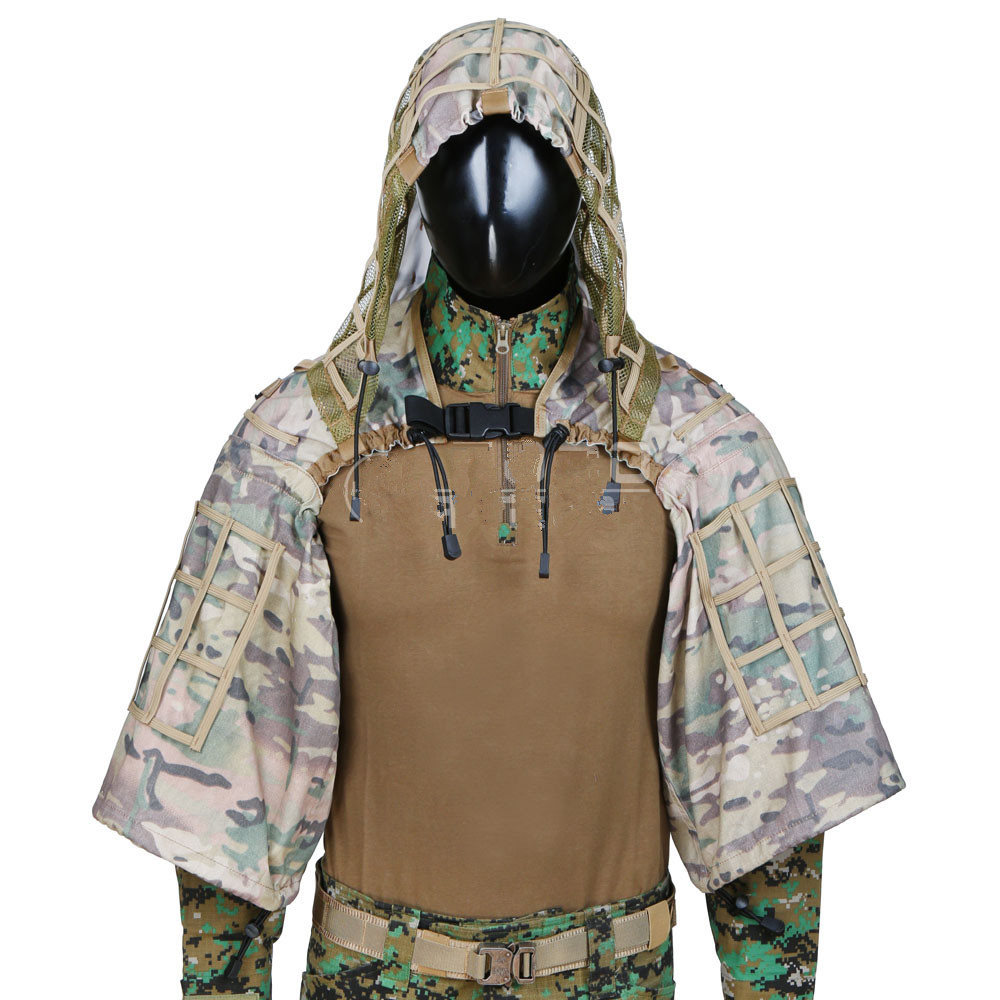 ใหม่ยุทธวิธี CS การฝึกอบรมการล - Camouflage Hunting Jacket บทวิจารณ์และราคา