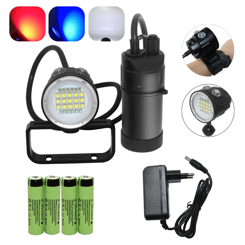 27 LED กระป๋องดําน้ําวิดีโอกัน - Fire Starter Waterproof บทวิจารณ์และราคา