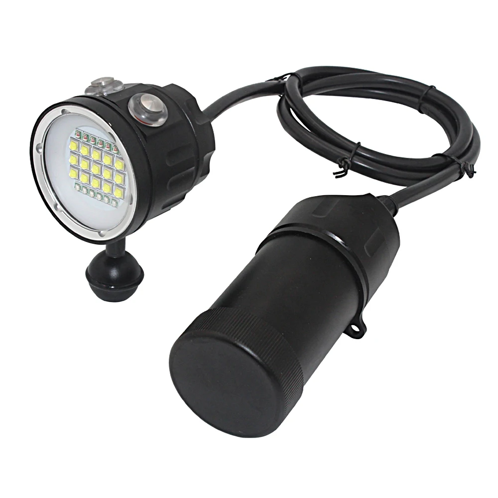 27 LED กระป๋องดําน้ําวิดีโอกัน - Fire Starter Waterproof บทวิจารณ์และราคา
