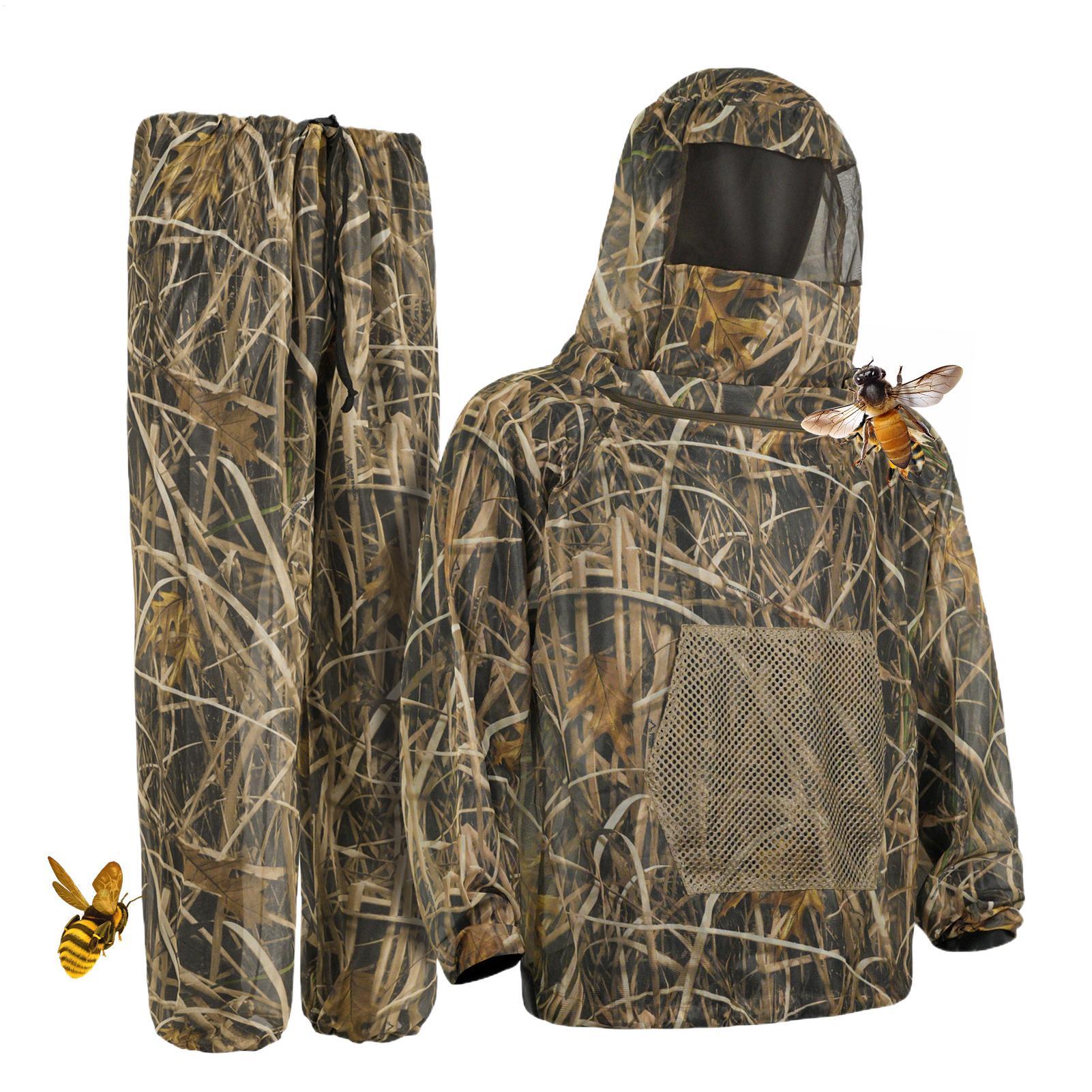 ชุดล่าสัตว์แบบตาข่ายป้องกันแมล - Outdoor Hunting Outfit บทวิจารณ์และราคา