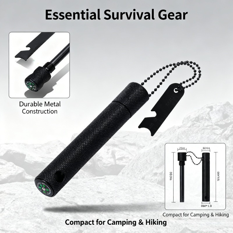 แท่งแมกนีเซียมพร้อมเข็มทิศ - ห - Fire Starter Waterproof บทวิจารณ์และราคา