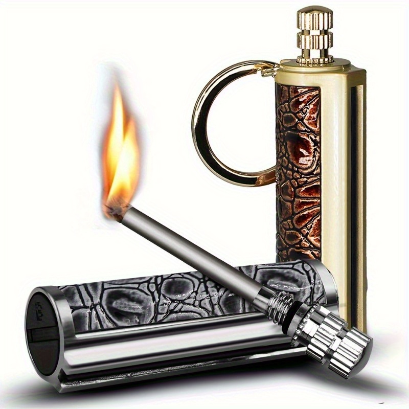 ไฟแช็คแบบวินเทจ 10000 ครั้งจุด - Fire Starter Waterproof บทวิจารณ์และราคา