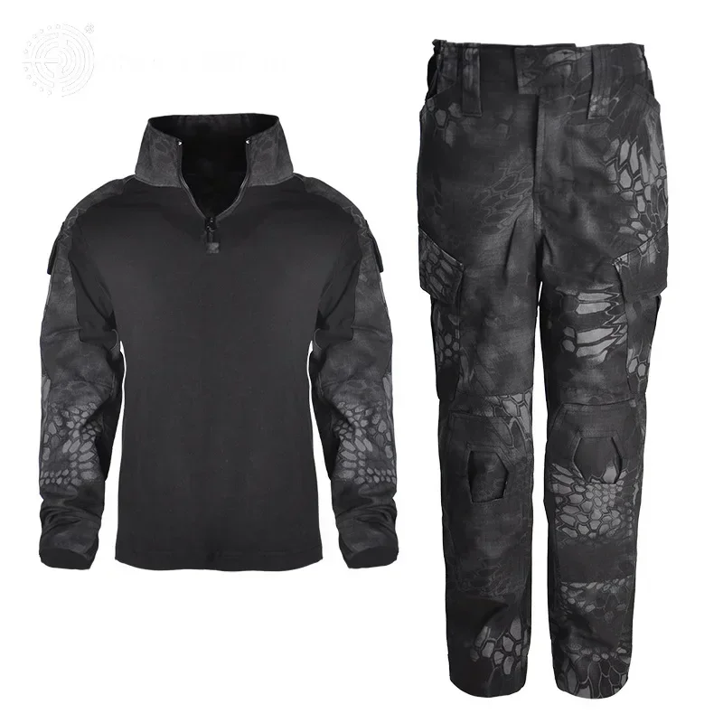 เด็กยุทธวิธีUniformการล่าสัตว์ - Camouflage Hunting Jacket บทวิจารณ์และราคา