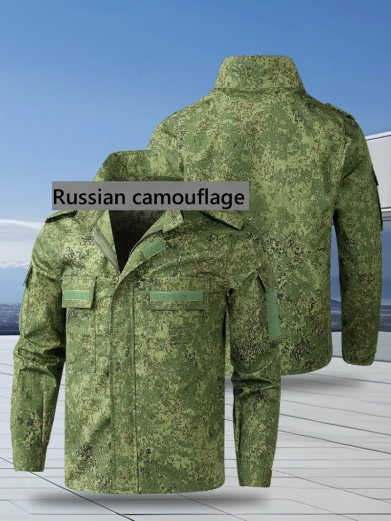 ชุดลายพรางรัสเซีย ชุดยุทธวิธี  - Camouflage Hunting Jacket บทวิจารณ์และราคา