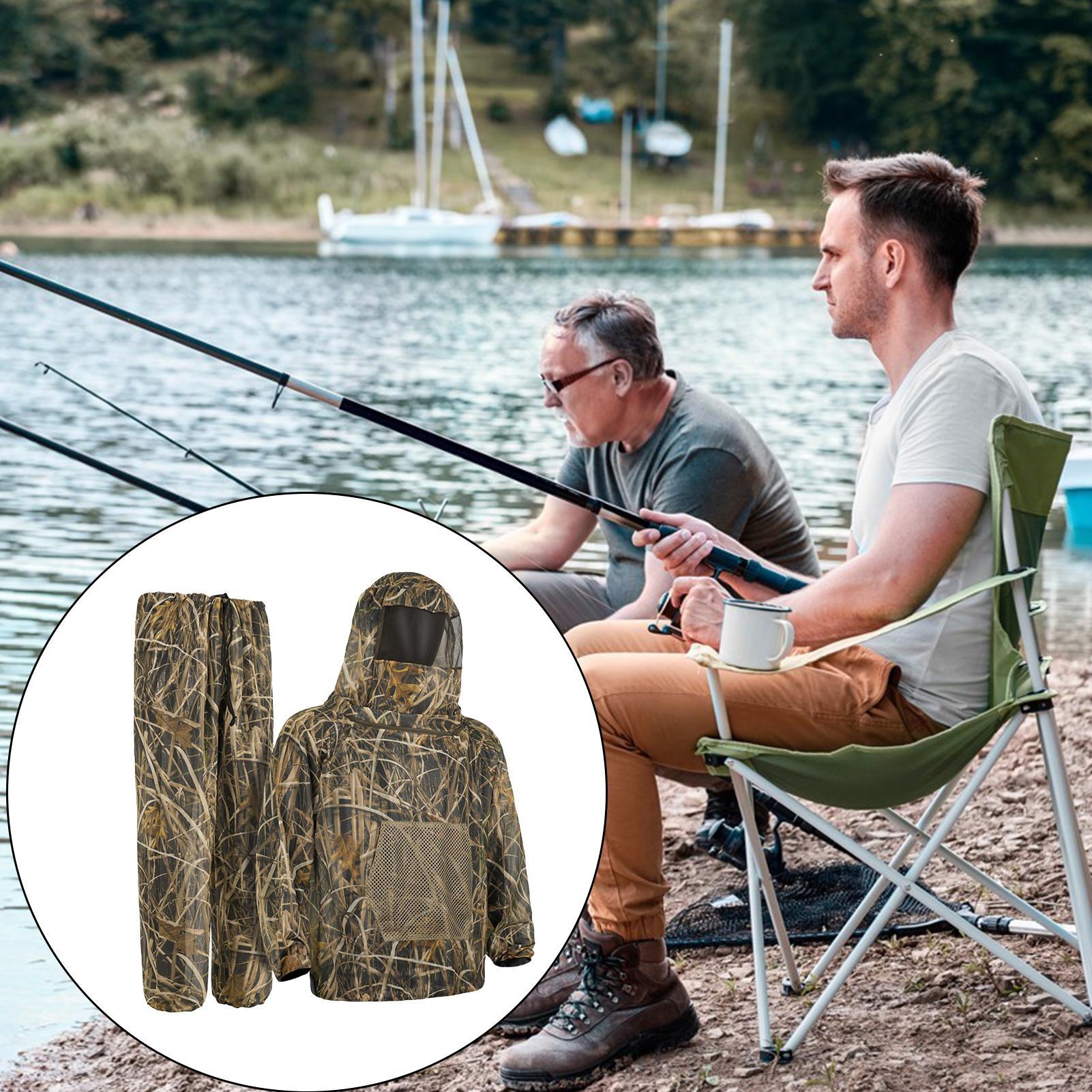 ชุดล่าสัตว์แบบตาข่ายกันแมลงพร้ - Outdoor Hunting Outfit บทวิจารณ์และราคา