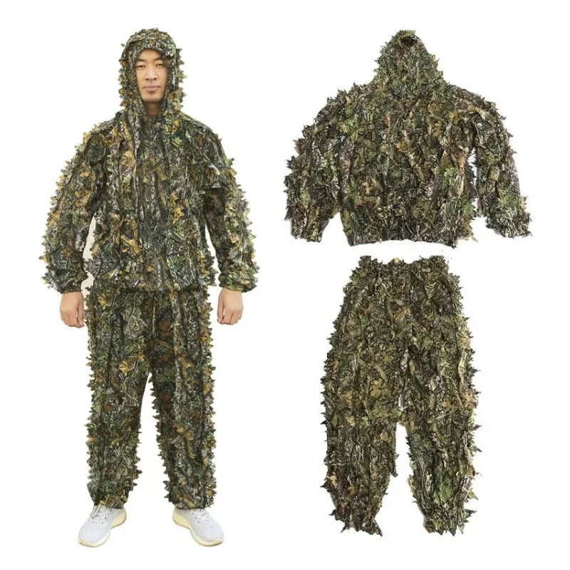 ผู้ชายผู้หญิงเด็กกลางแจ้ง Ghil - Camouflage Hunting Jacket บทวิจารณ์และราคา