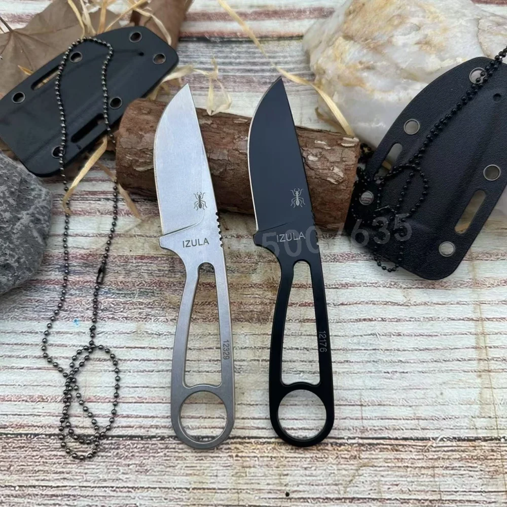มีดตรง IZULA ความแข็งแรงสูง เห - Outdoor Hunting Gifts บทวิจารณ์และราคา