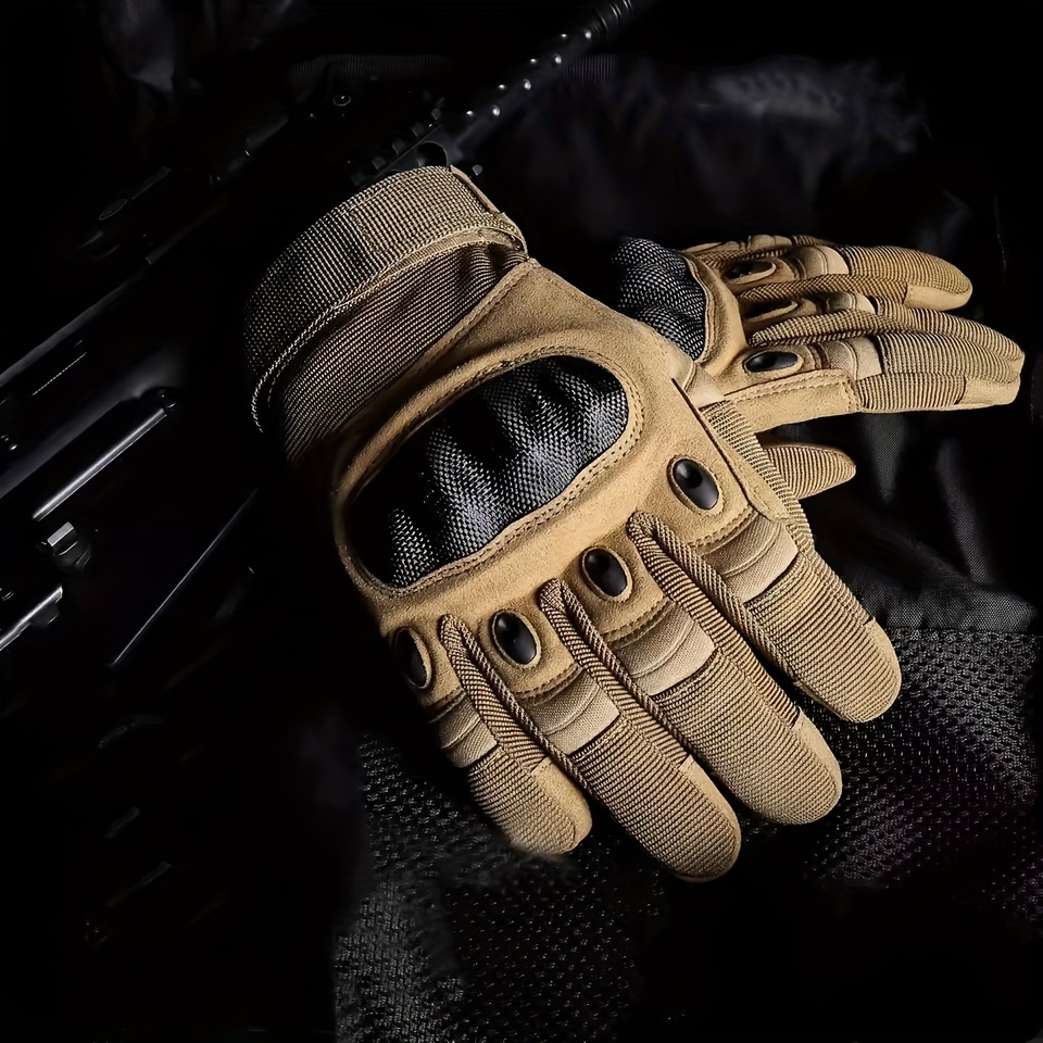 ถุงมือยุทธวิธีแบบเต็มนิ้วสำหรั - Outdoor Hunting Gloves บทวิจารณ์และราคา