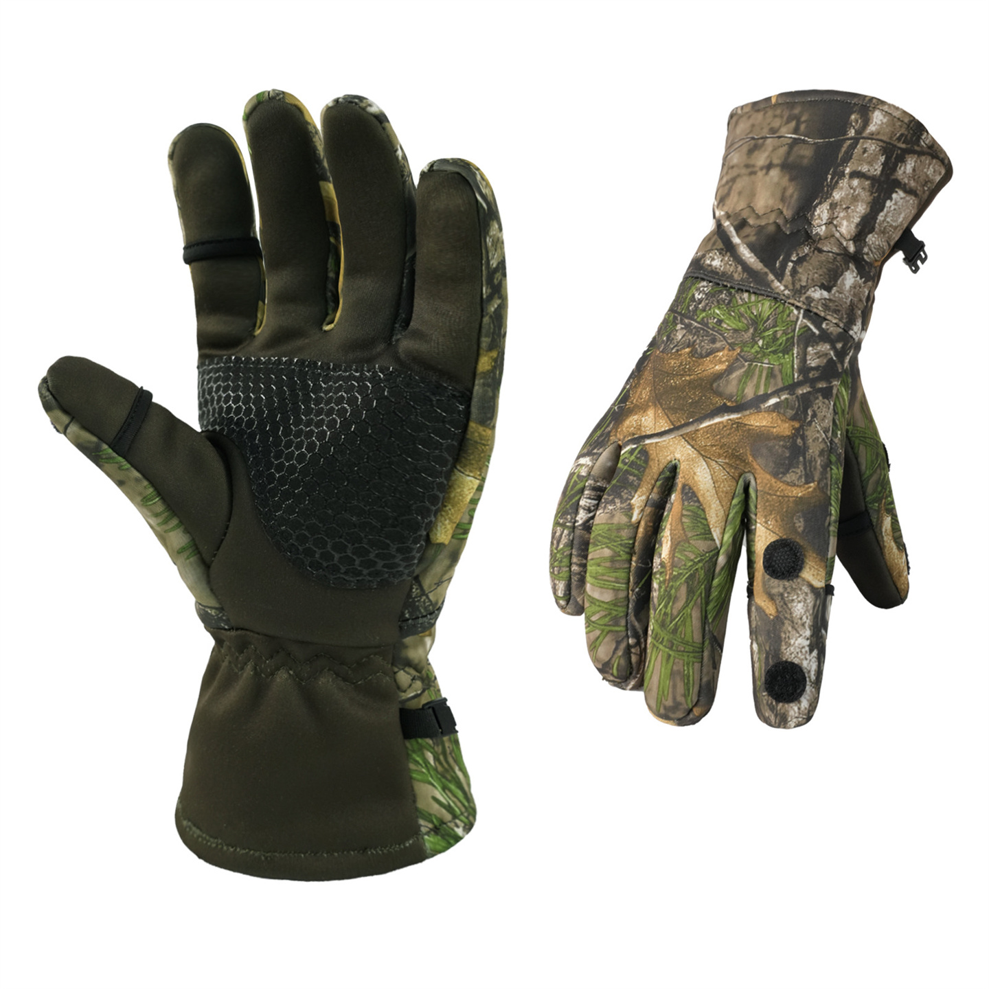 กลางแจ้ง Bionic การล่าสัตว์ Ca - Outdoor Hunting Gloves บทวิจารณ์และราคา
