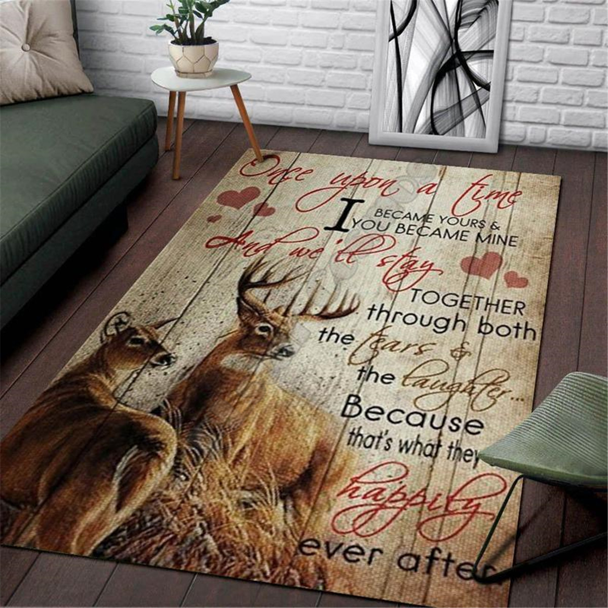 พรมลายพื้นที่ล่าสัตว์กวาง พรมพ - Hunting Outdoor Mat บทวิจารณ์และราคา
